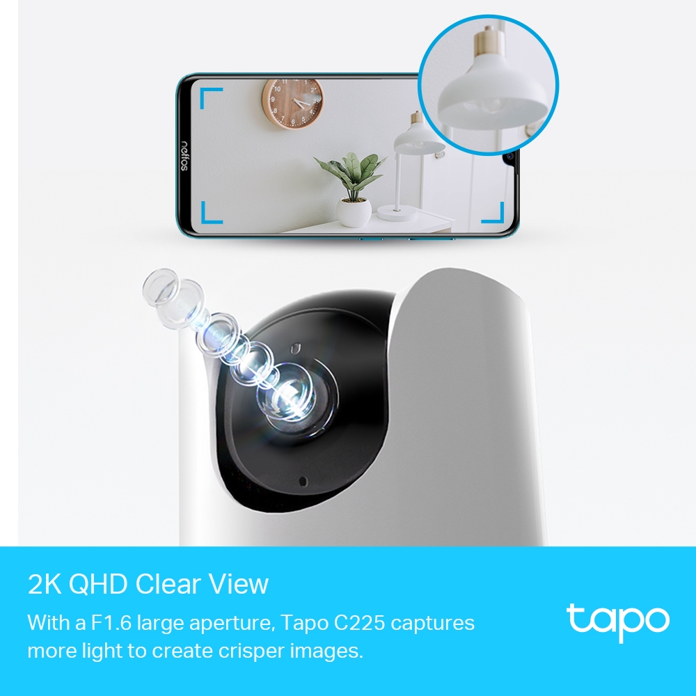 TP-LINK Pan/Tilt Wi-Fi Camera Tapo C225