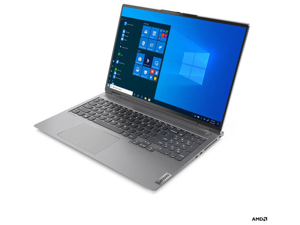 LENOVO Laptop ThinkBook 16p G2 ACH 16'' WQXGA IPS/R7-5800H/16GB/1TB SSD/NVIDIA GeForce RTX 3060 6GB/Win 11 Pro/3Y NBD/Mineral Grey