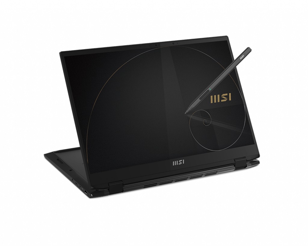MSI Laptop Summit E16FlipEvo A12MT 16'' FHD+ IPS TOUCH 165Hz i7-1280P/16GB/1TB SSD/Win 11 Pro/2Y/Black