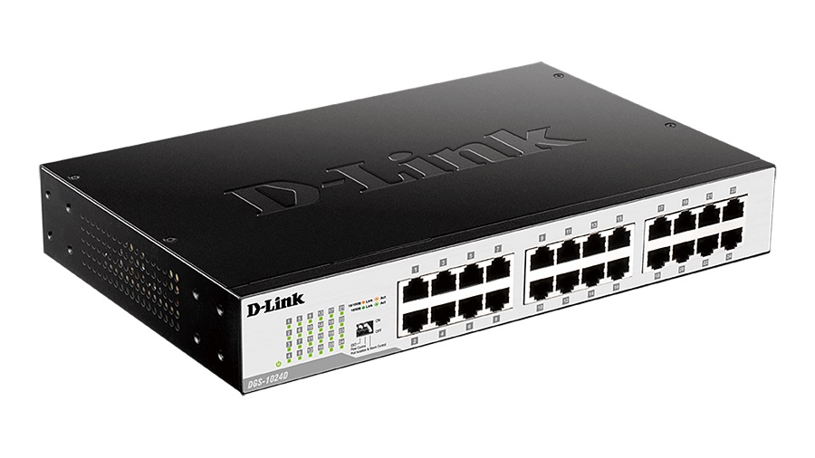 D-LINK SWITCH DGS-1024D 24-Port 10/100/1000Mbps