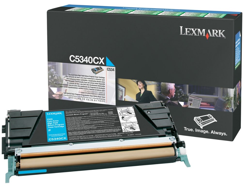 LEXMARK Toner Extra High Cyan C534OCX