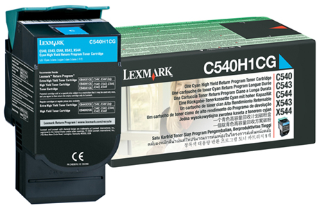 LEXMARK Toner Standard Cyan C540H1C