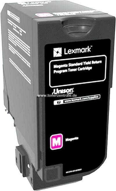 LEXMARK Toner Magenta 75B20M0