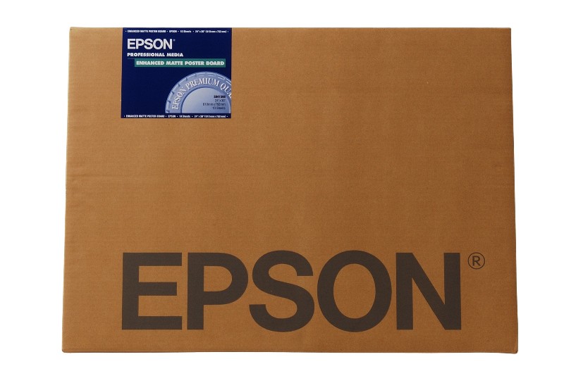 EPSON Paper Enhanced Matte Posterboard for double-sided print outs C13S042110