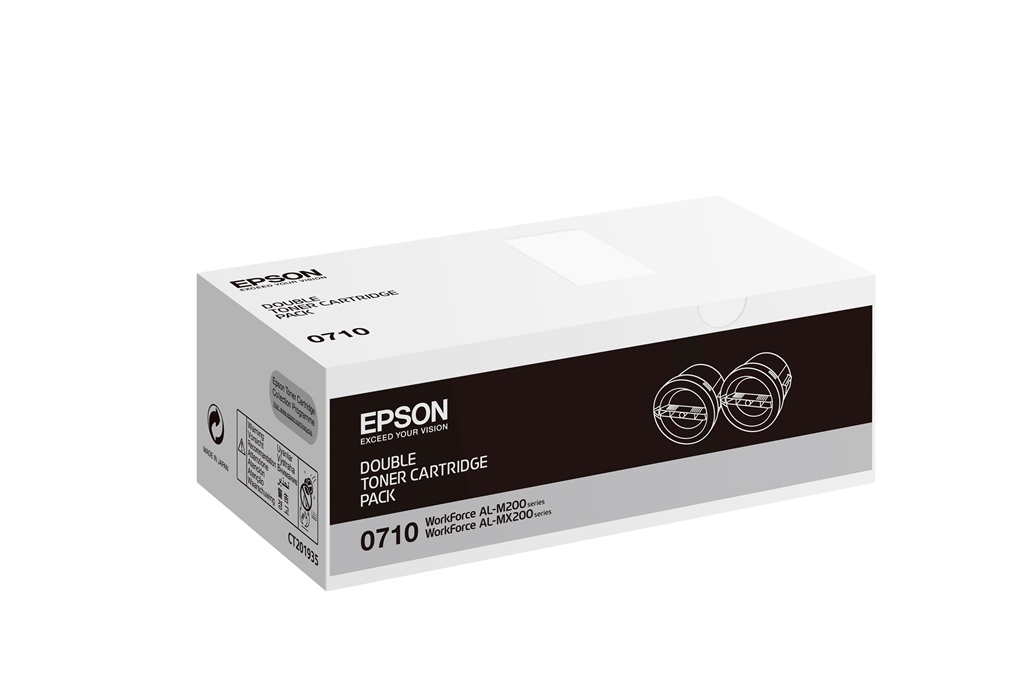 Epson Toner Black Double Pack C13S050710