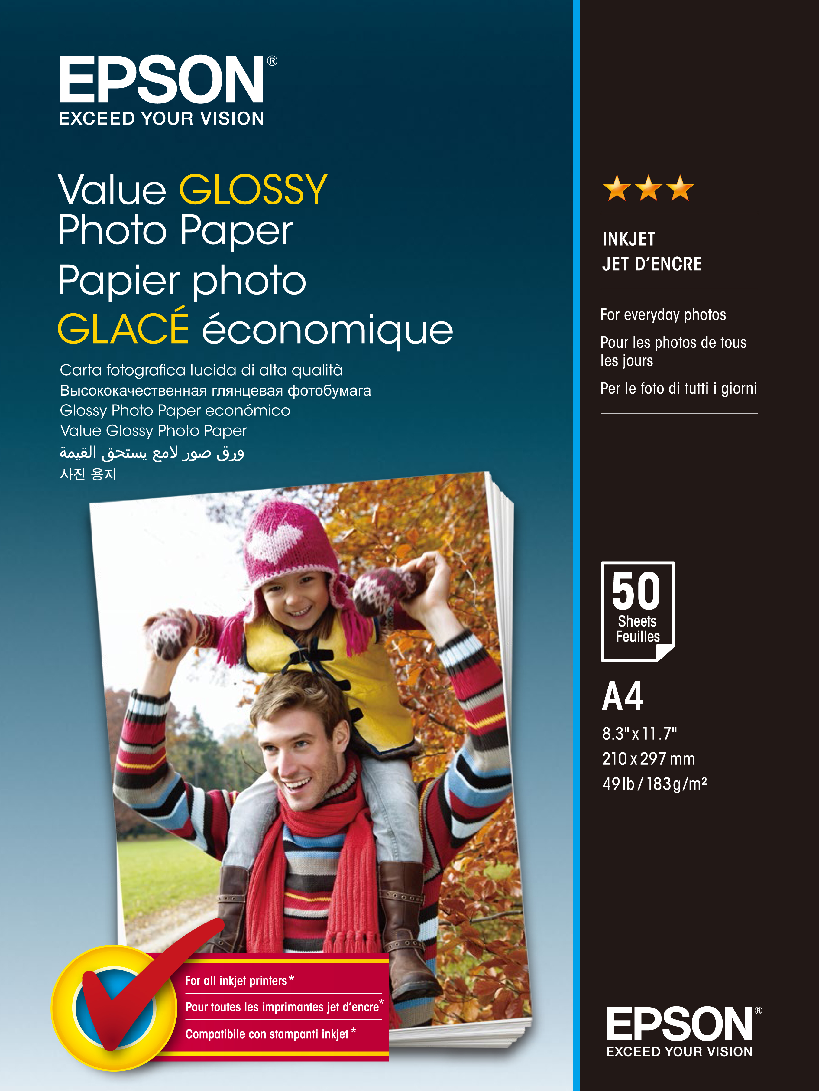 EPSON Paper Value Glossy Photo C13S400035