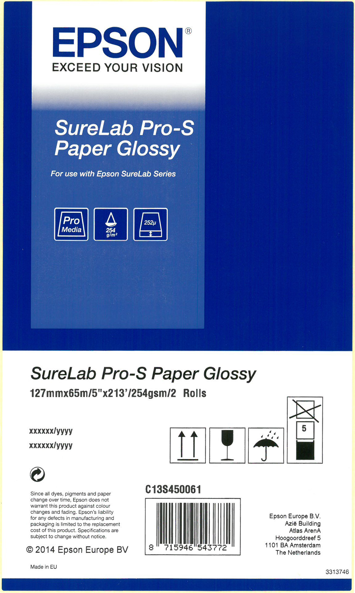 EPSON Paper Glossy C13S450063BP