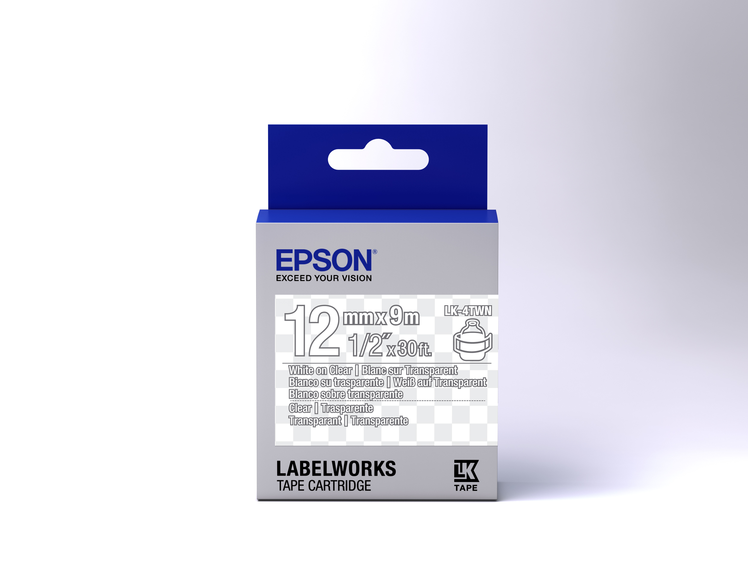 EPSON Paper Label LK-4TWN
