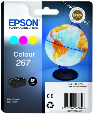 EPSON Cartridge Colour 267 Singlepack C13T26704010