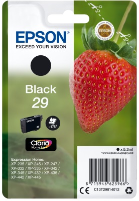 EPSON Cartridge Black C13T29814012
