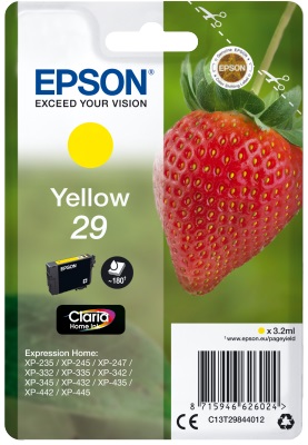 EPSON Cartridge Yellow C13T29844012