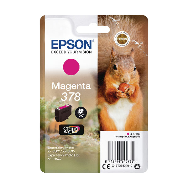 EPSON Cartridge Magenta C13T37834010
