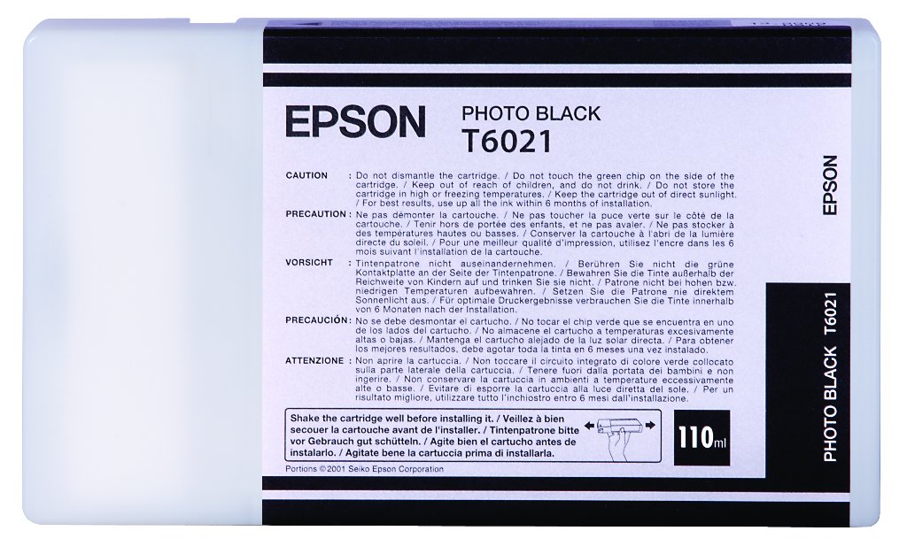 EPSON Cartridge Photo Black C13T602100