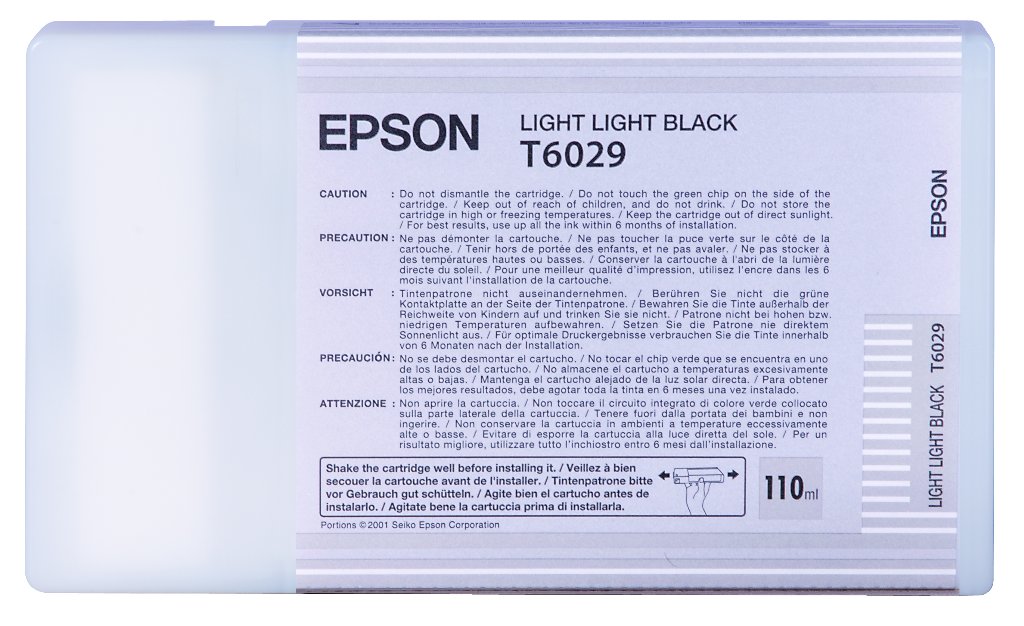 EPSON Cartridge Light Light Black C13T602900