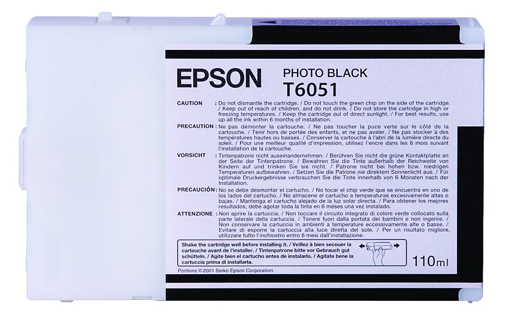 EPSON Cartridge Photo Black C13T605100