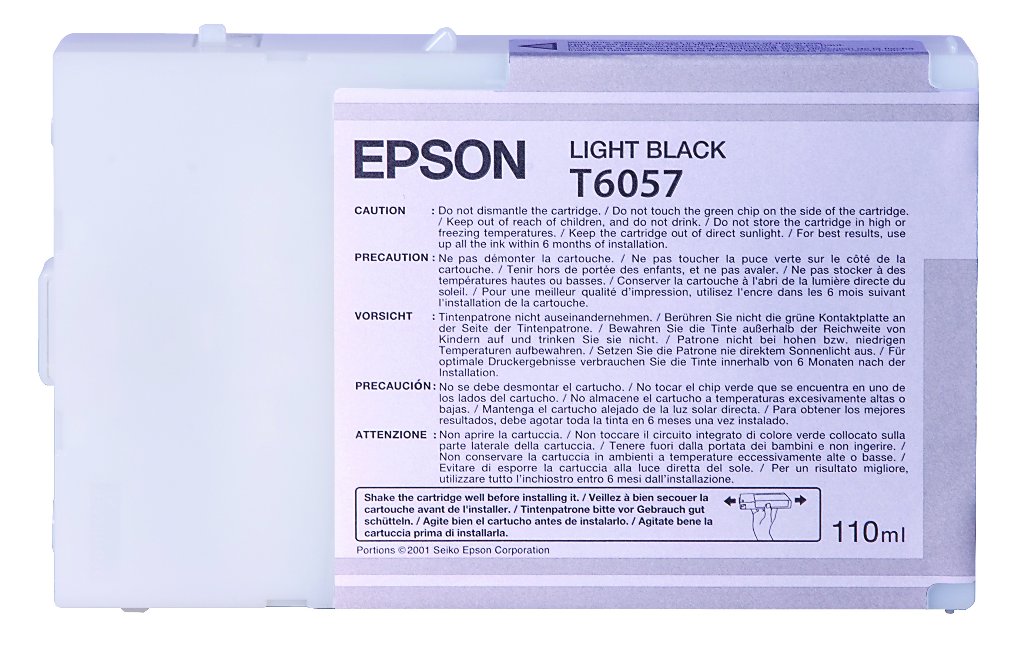 EPSON Cartridge Light Black C13T605700