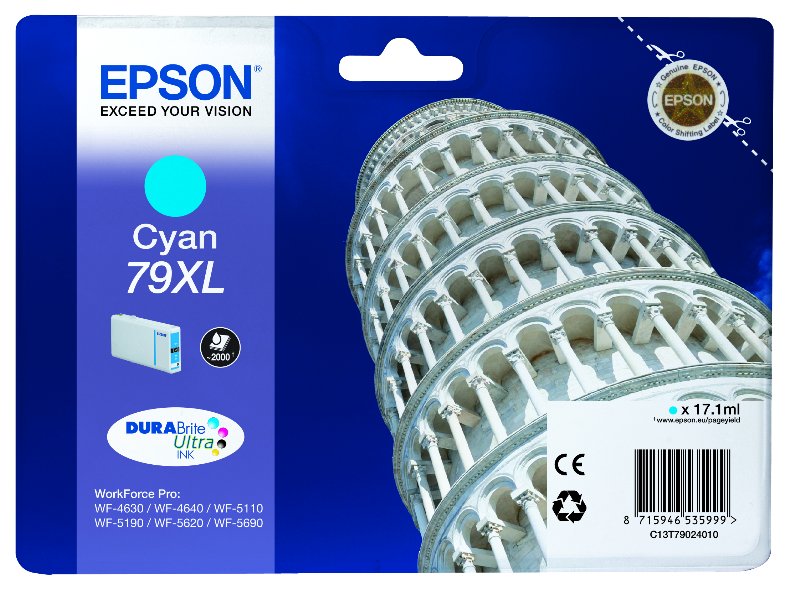 EPSON Cartridge Cyan 79XL C13T79024010