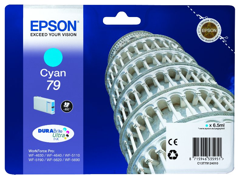 EPSON Cartridge Cyan 79 C13T79124010