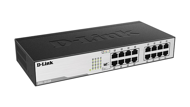 D-LINK SWITCH DGS-1016D 16-Port10/100/1000Mbps