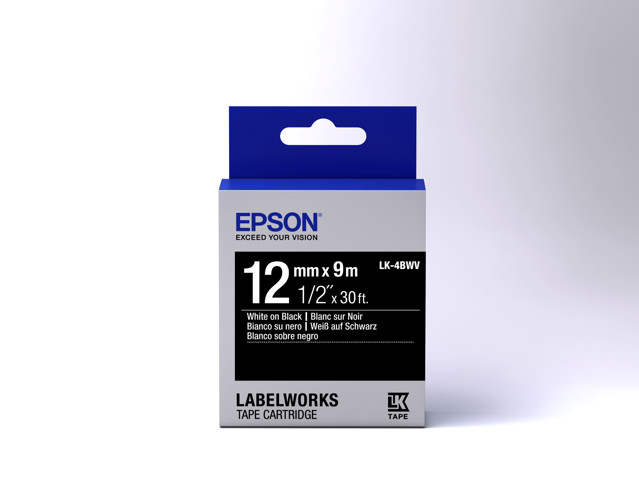 EPSON Paper Label LK-4BWV